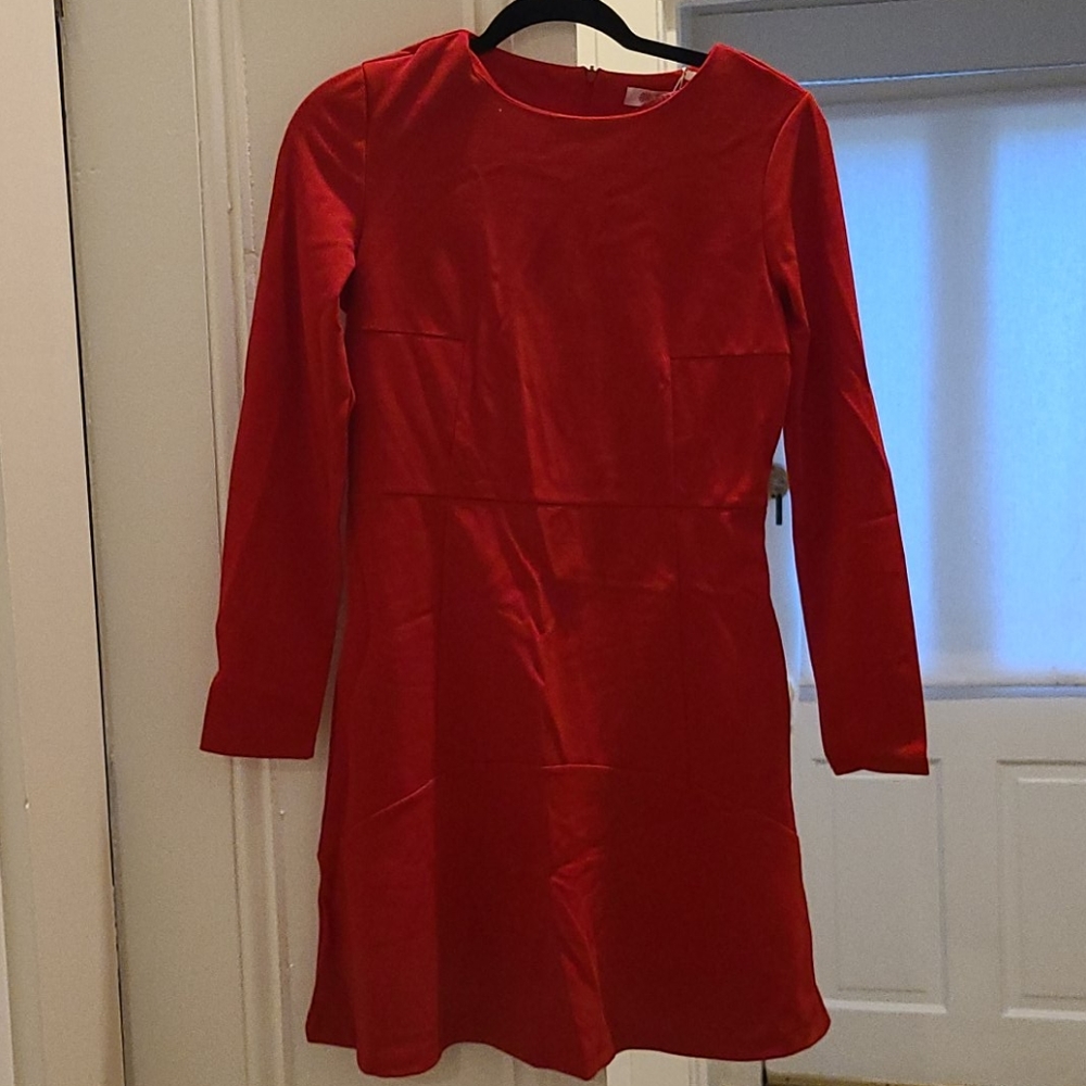 Red dress